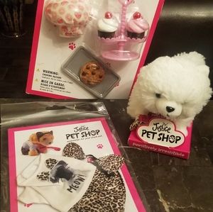 New! Justice Pet shop Set